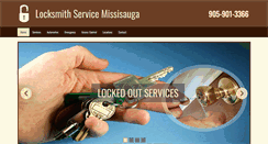 Desktop Screenshot of locksmithservicemississauga.com