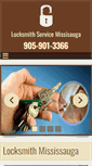 Mobile Screenshot of locksmithservicemississauga.com